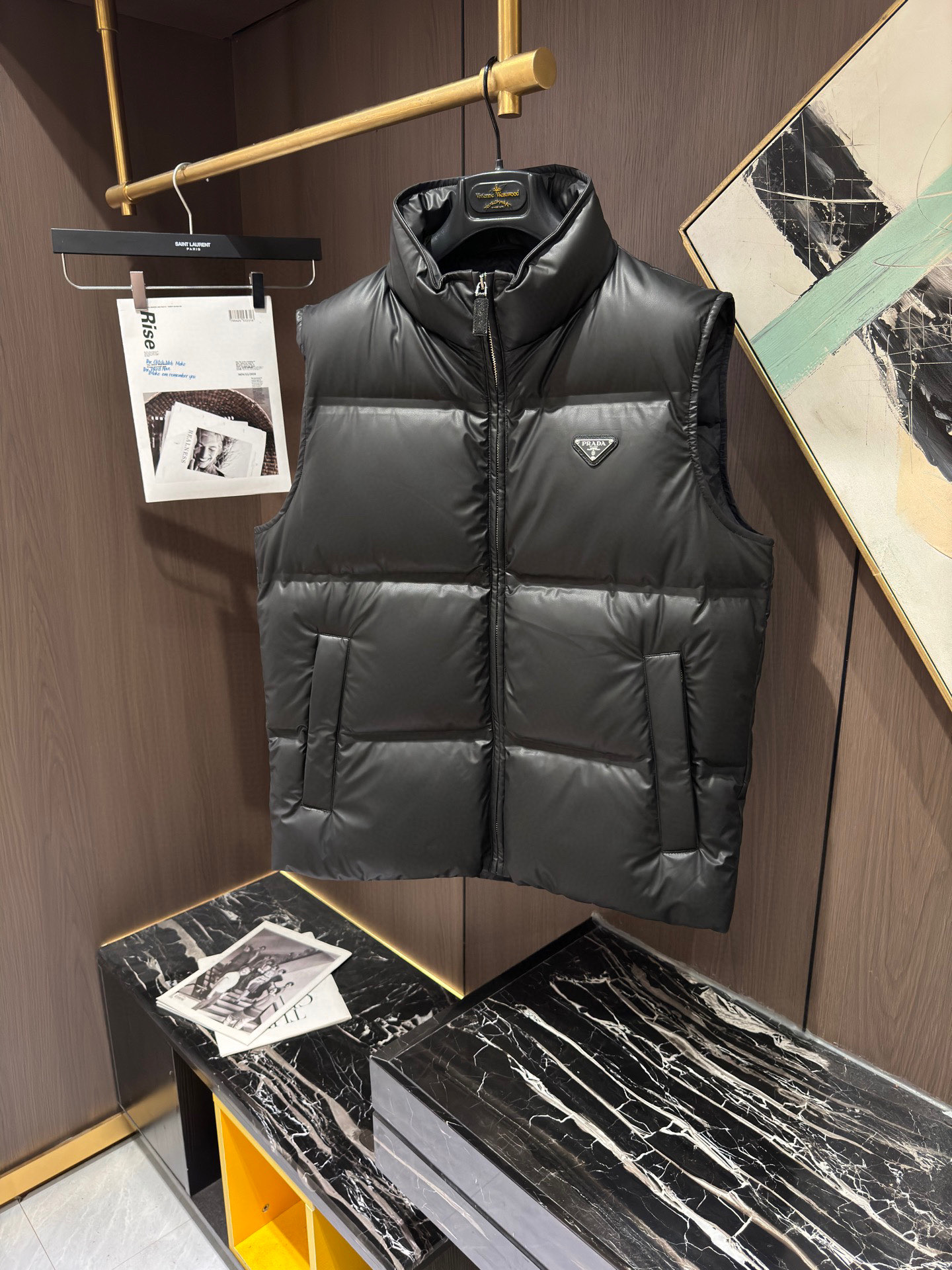 NO:622015,PRA25S new men's casual down vest...size M-3XL,,prada,down jacket,alexander wang19860909PRA25S新款男士休闲羽绒马甲……码数M-3XL,,prada,down jacket,alexander wang,Men's clothing