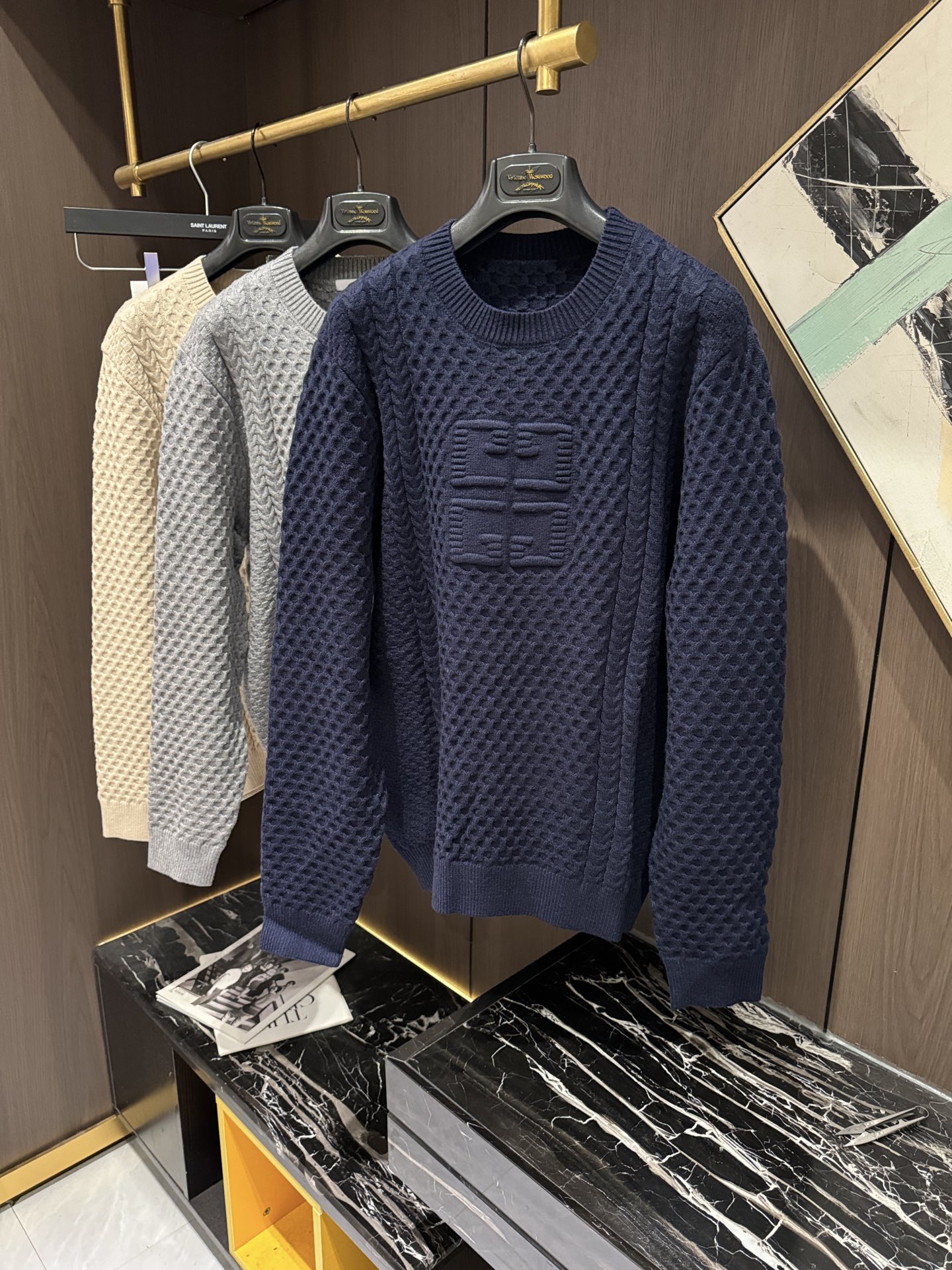 NO:622079,G1V25S autumn and winter men's round neck cardigan, size M-3XL,,alexander wang19860909G1V25S秋冬男士圆领羊毛衫 码数M-3XL,,alexander wang,Men's clothing