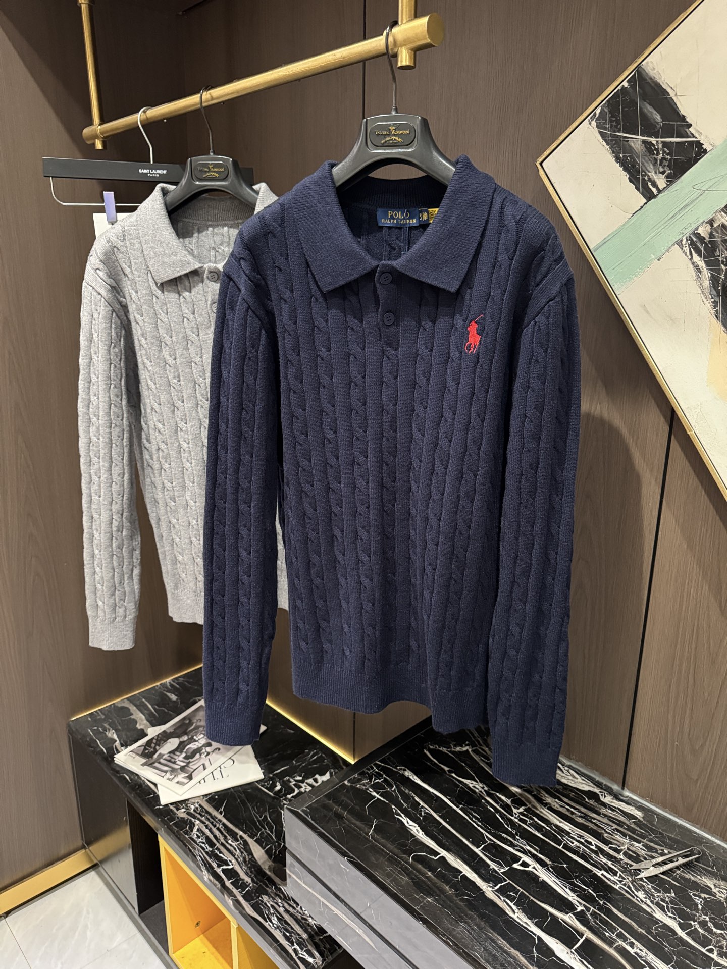 NO:622088,POLO25S Autumn and Winter Men's Wool Sweater Size M-3XL,,alexander wang19860909POLO25S秋冬男士羊毛衫 码数M-3XL,,alexander wang,Men's clothing