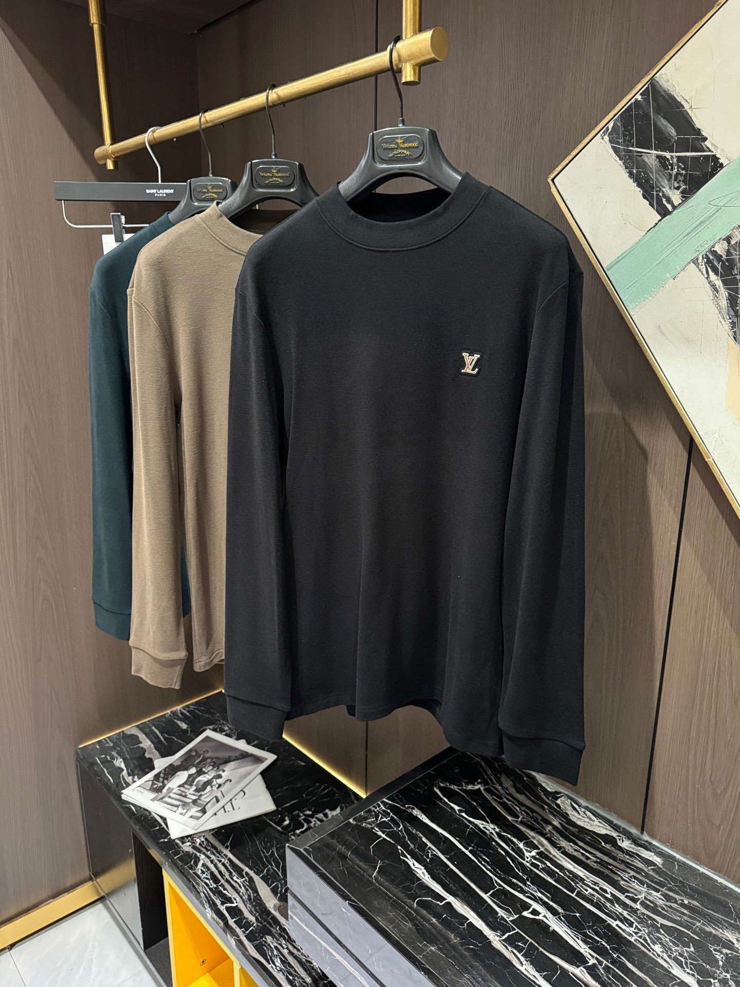 NO:644672,LV25S new men's casual round neck bottoming long sleeves, size M-4XL, louis vuitton, alexander wang19860909LV25S新款男士休闲圆领打底长袖,码数M-4XL,,louis vuitton,alexander wang,Men's clothing