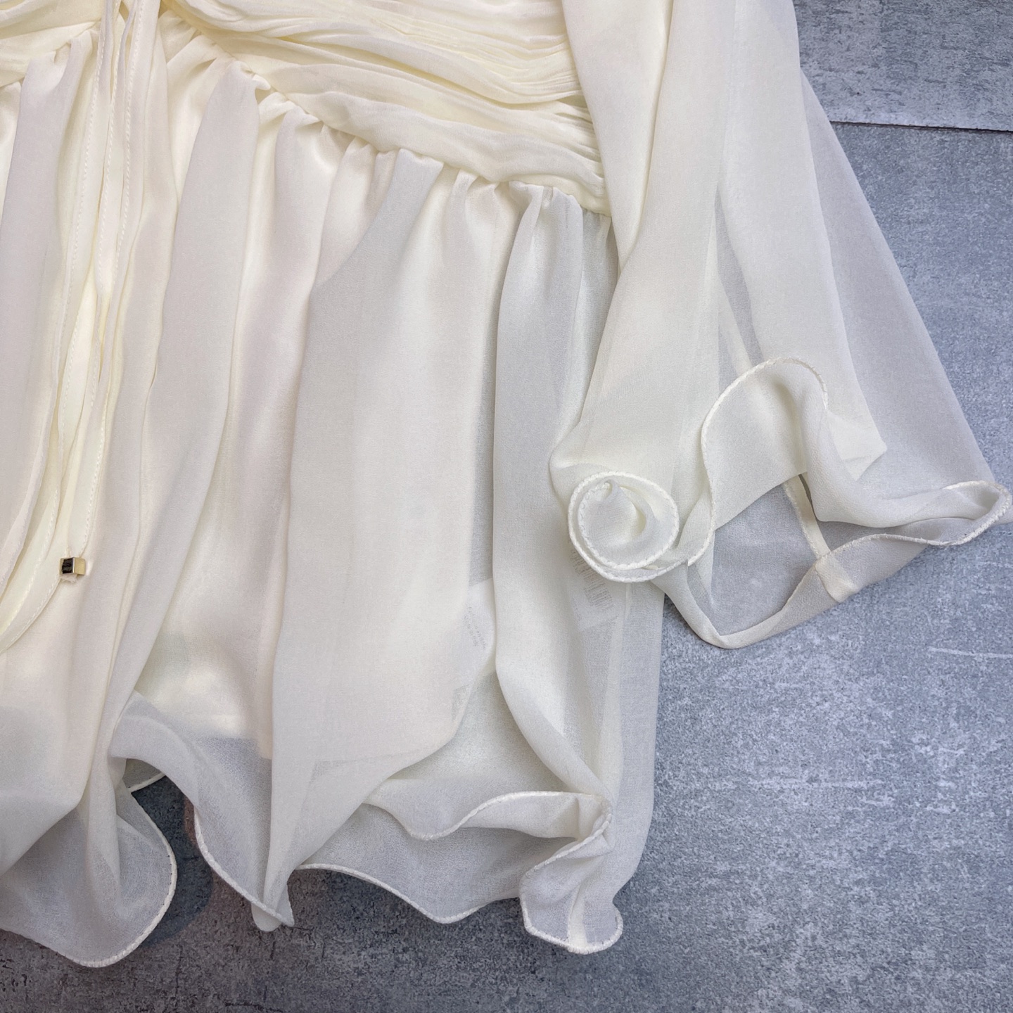 High-End Women’s Suit: Silk Blend, Pink and Almond Colors, Various Sizes - 图片 6