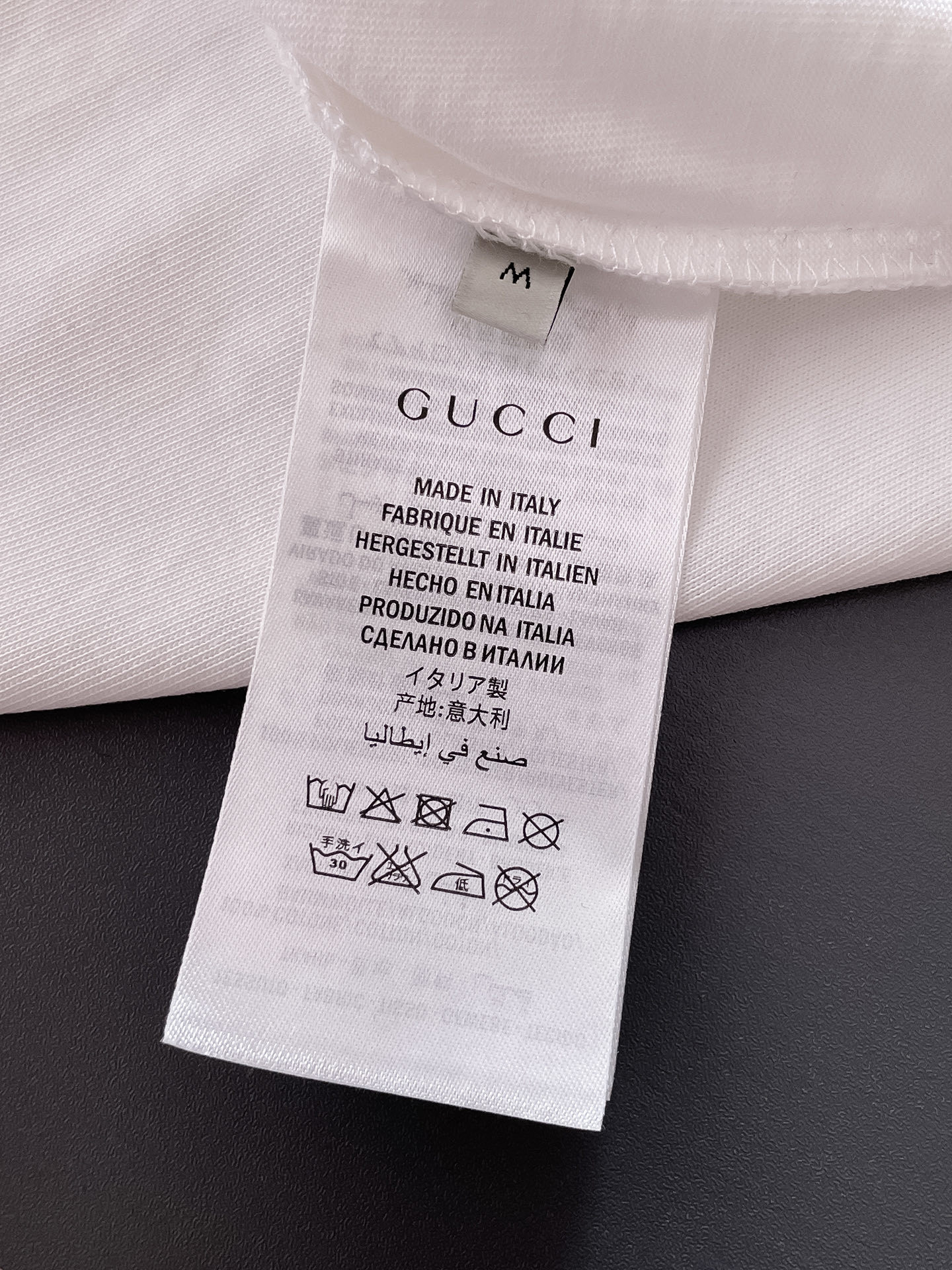 古*Gucci 25SS春夏新款首发专柜最新款短袖圆领T恤 高端订制 设计前卫时尚!品牌logo重工艺