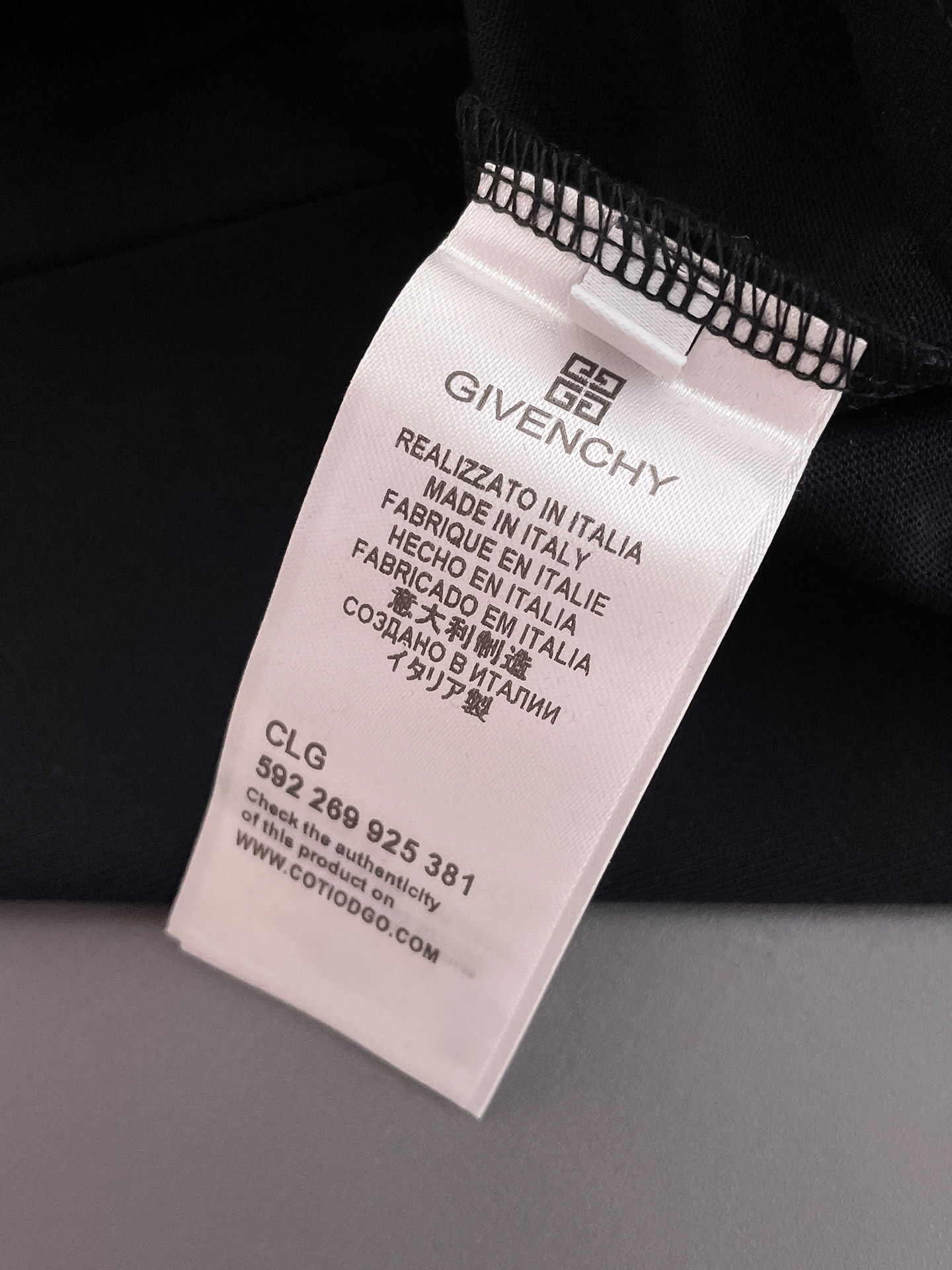 纪梵*Givenchy 25SS春夏新款首发专柜最新款短袖圆领T恤 高端订制 设计前卫时尚!品牌log