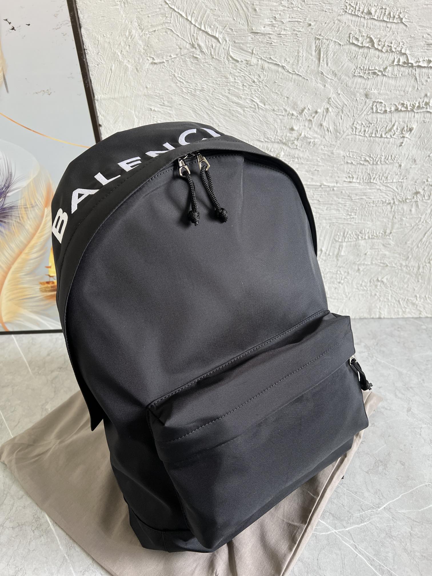 Ex Gratia Balen Double-Backed School Bags: Street-Style, Unisex, Net Red Stars. - 图片 2