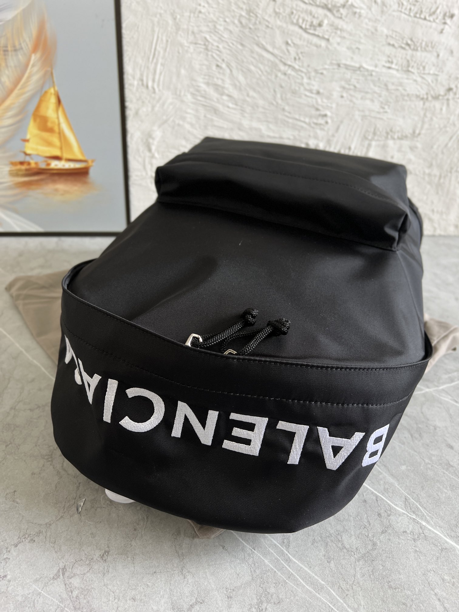 Ex Gratia Balen Double-Backed School Bags: Street-Style, Unisex, Net Red Stars. - 图片 6