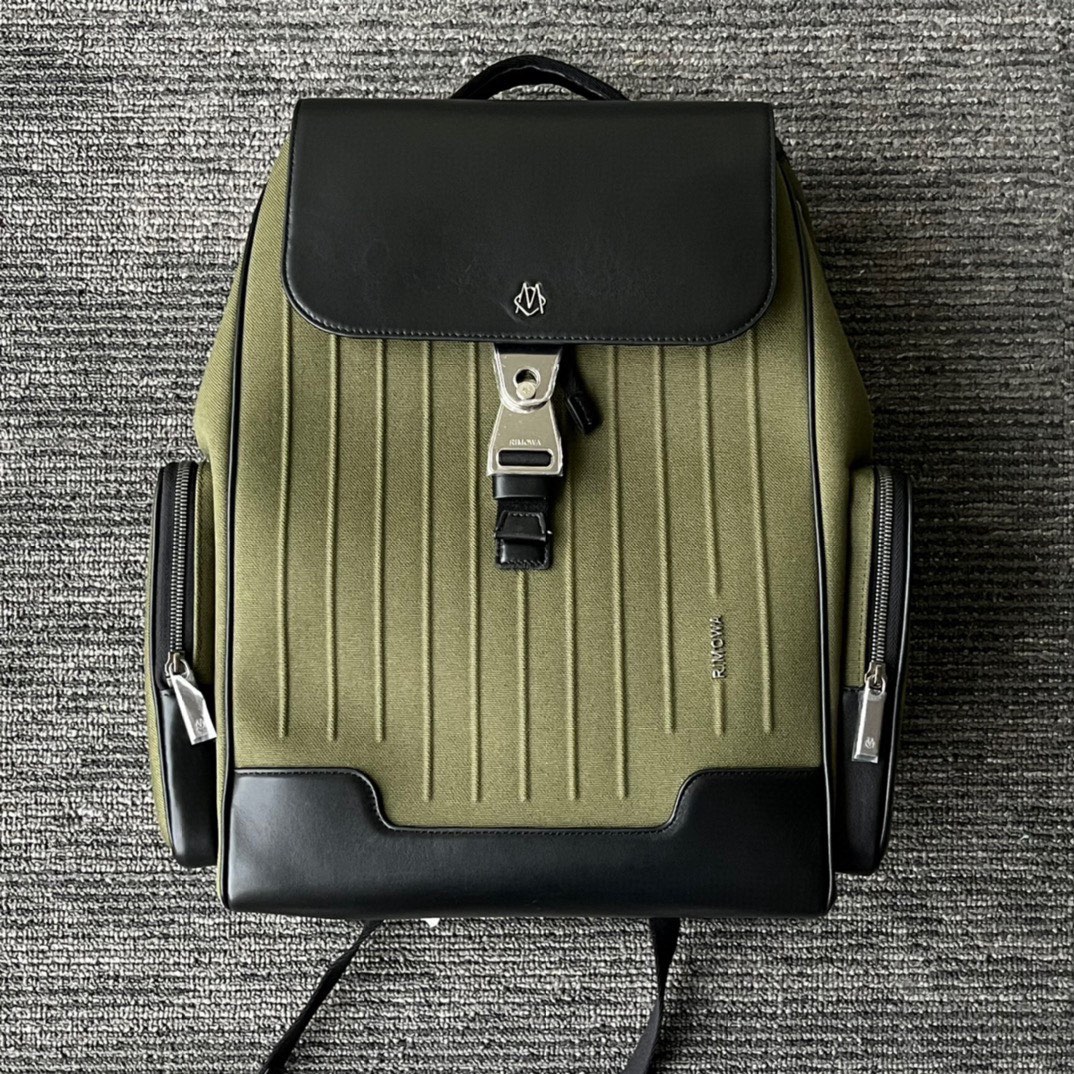 Rimowa Never Still Large Backpack - Navy Blue, Genuine Leather Material 4 i1717317916 4216 2