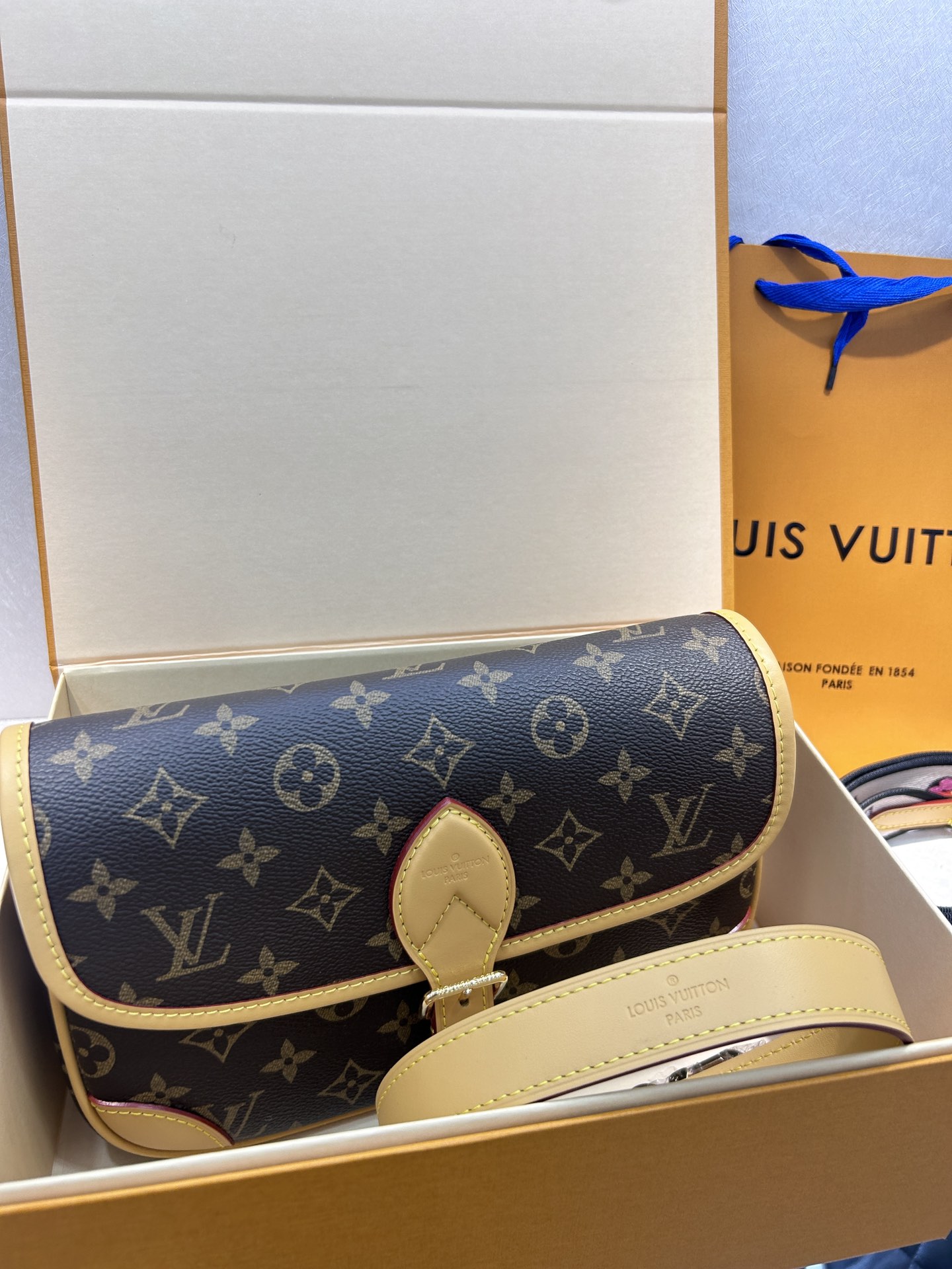 Louis Vuitton Brown Monogram Canvas Boursicot Baguette Bag - M3745985 3 i1729003115 8727 2