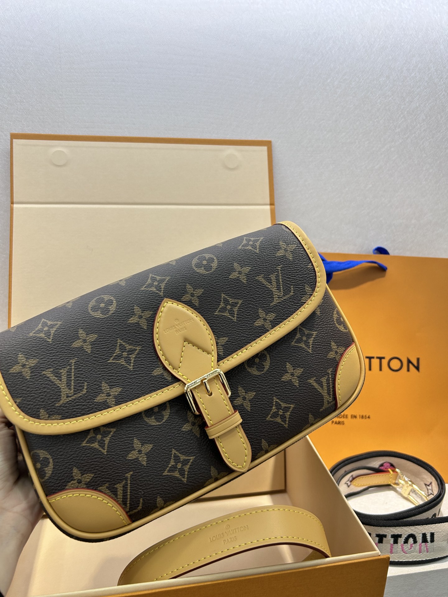 Louis Vuitton Brown Monogram Canvas Boursicot Baguette Bag - M3745985 2 i1729003115 9342 0