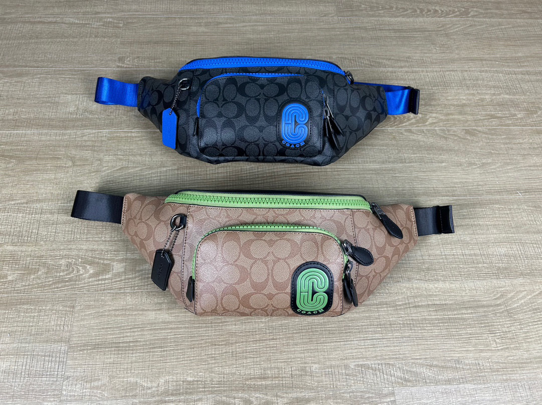 Coach Track Coach Collection Chest Bag Waist Bag, Classic Logo, Fashionable and Practical 5 i1740891528104 5041 0 3