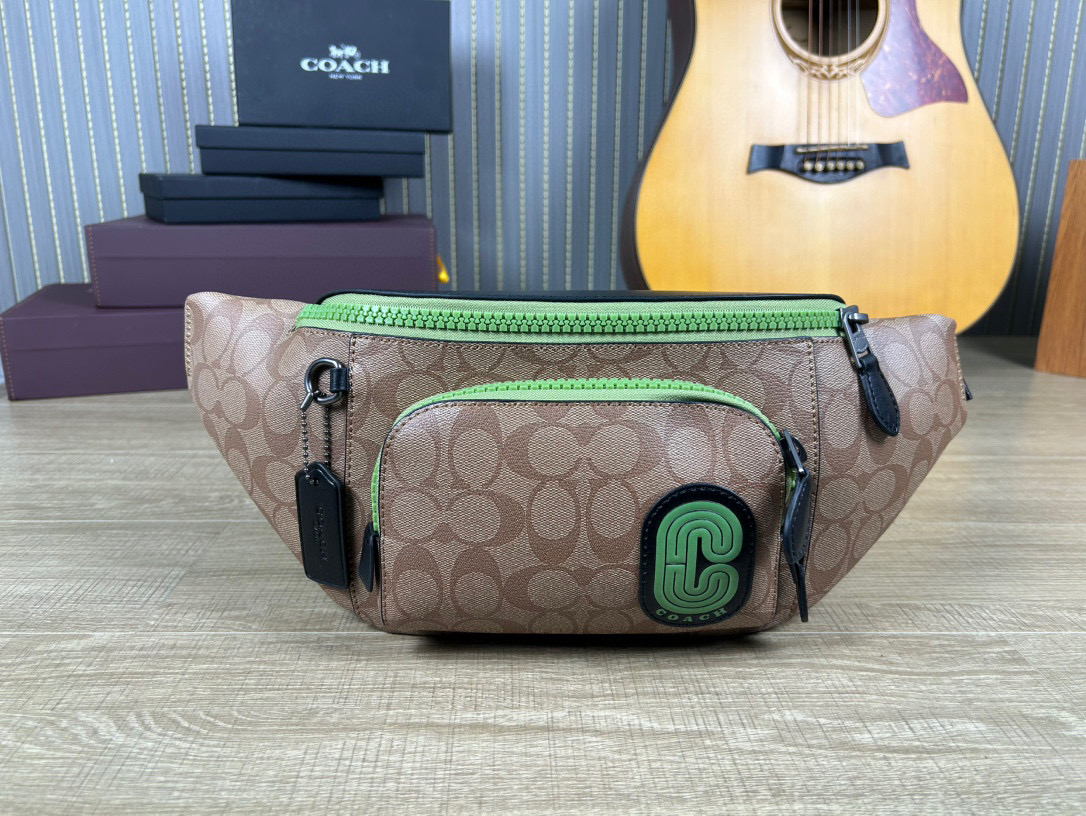 Coach Track Coach Collection Chest Bag Waist Bag, Classic Logo, Fashionable and Practical 13 i1740891528104 6249 0 11