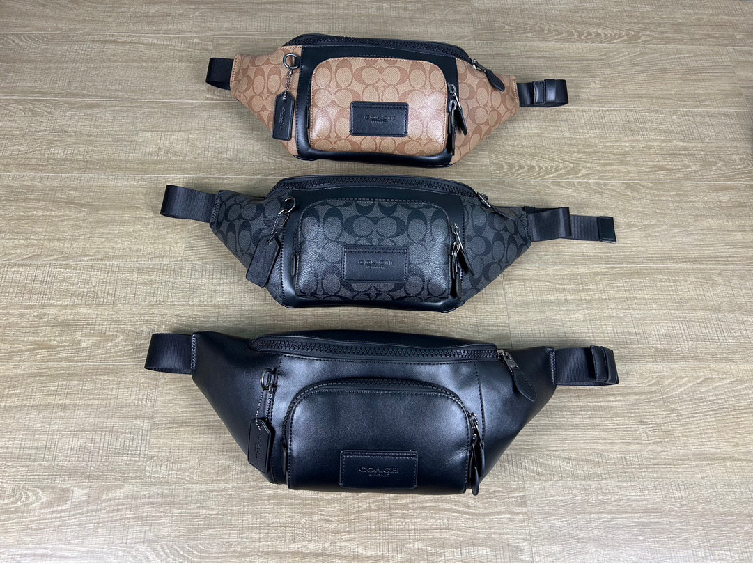 Coach Track Coach Collection Chest Bag Waist Bag, Classic Logo, Fashionable and Practical 22 i1740891532589 2453 0 20