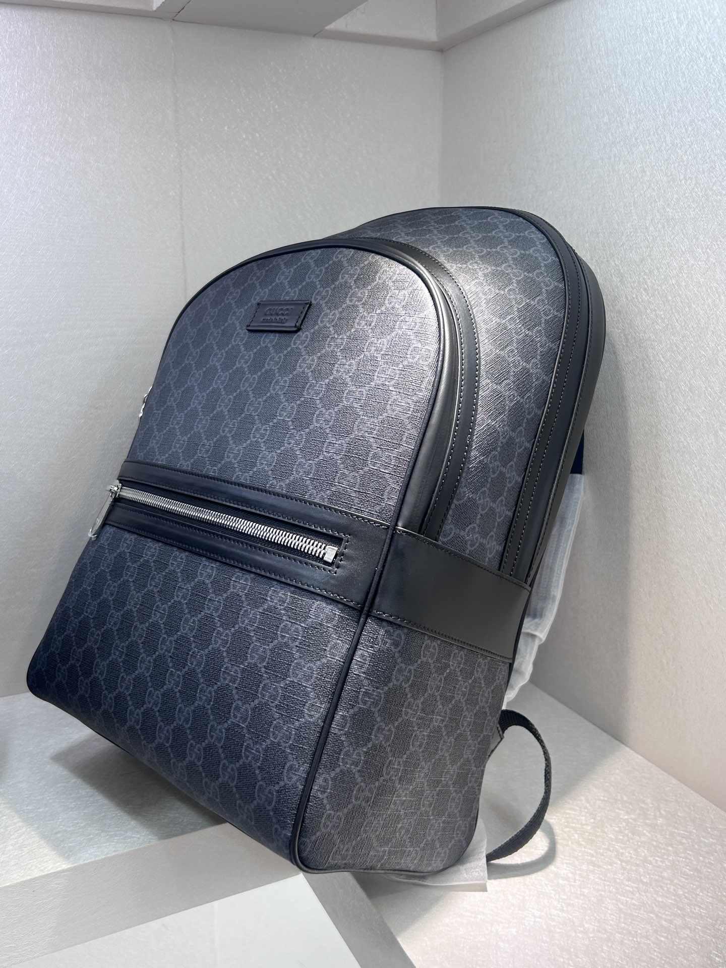 Gucci GG Supreme Backpack, Large Capacity, Stylish & Durable, Model 771158 6 i1751030180393 9755 0 5