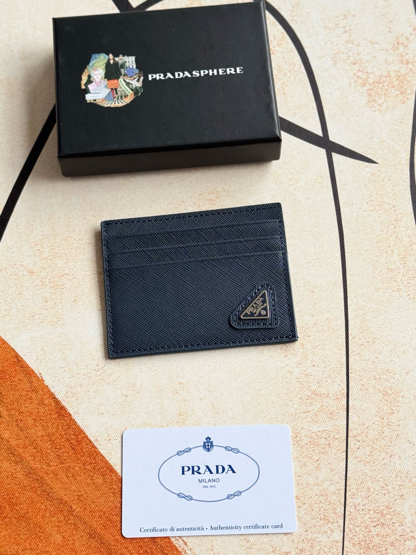 Prada Leather Card Holder - Stylish and Compact Wallet Alternative 2 i1751967793826 3563 0 0