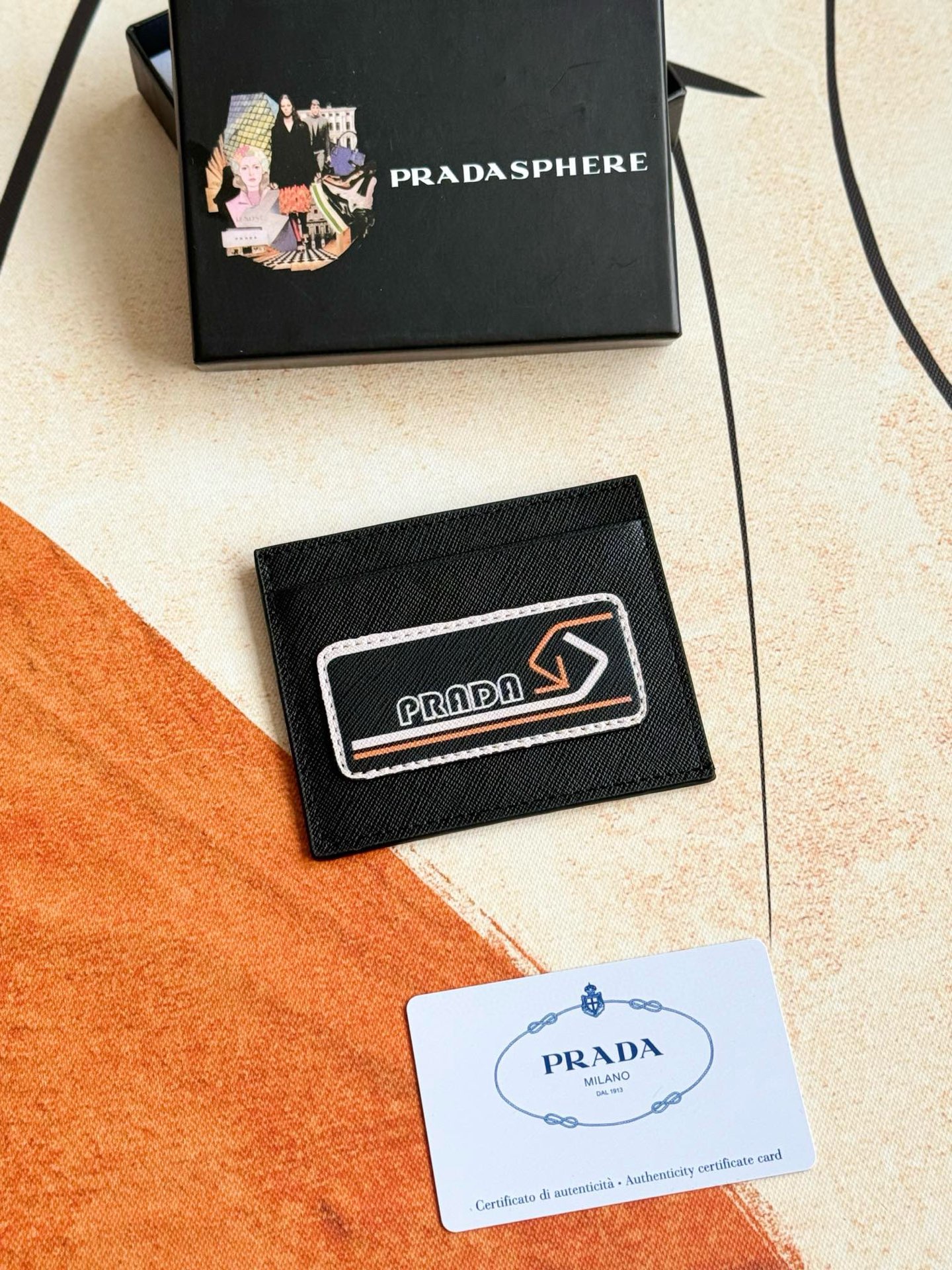 Prada Leather Card Holder - Stylish and Compact Wallet Alternative 8 i1751967794982 2442 0 6