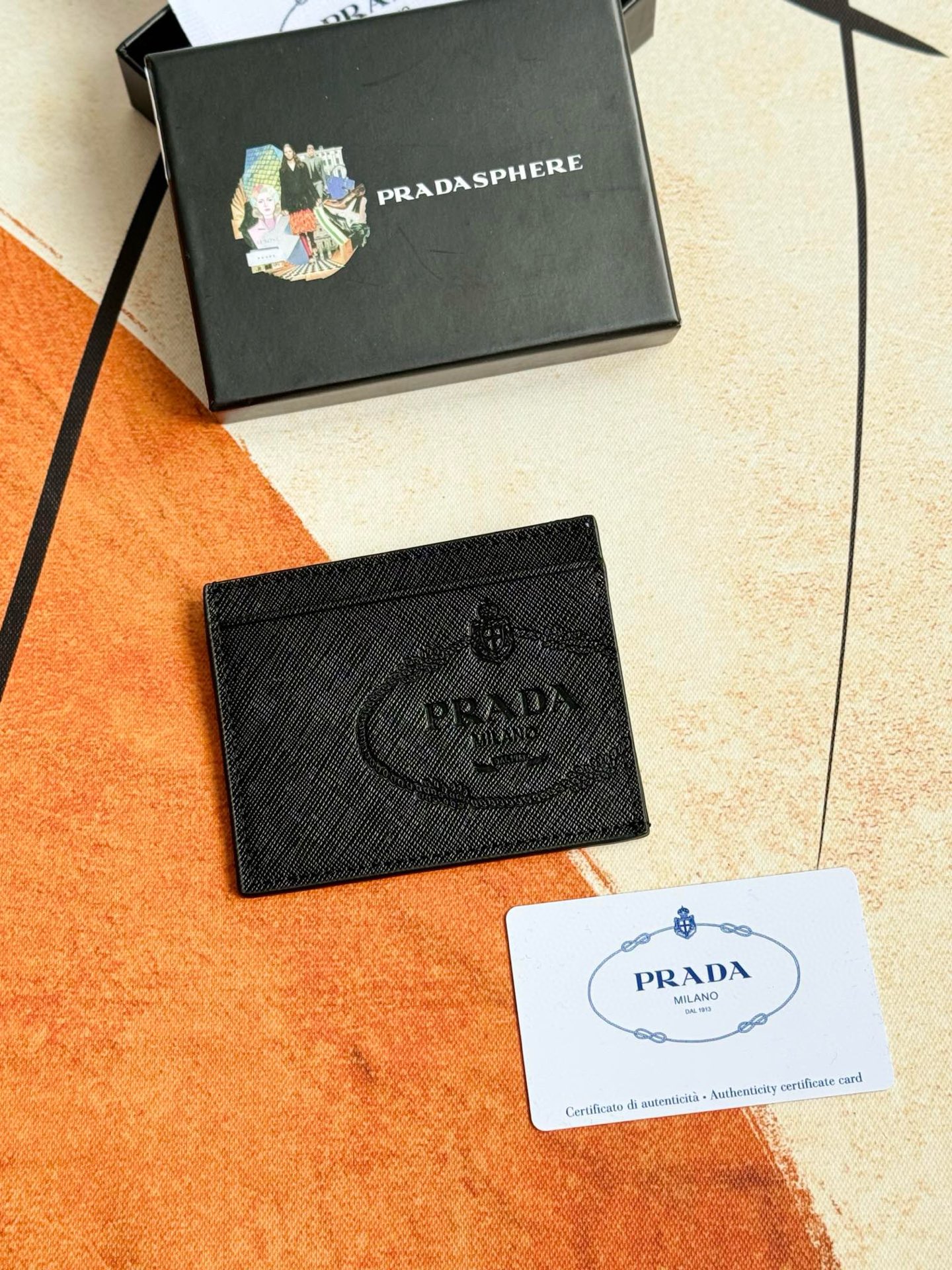 Prada Leather Card Holder - Stylish and Compact Wallet Alternative 18 i1751967794982 6247 0 16