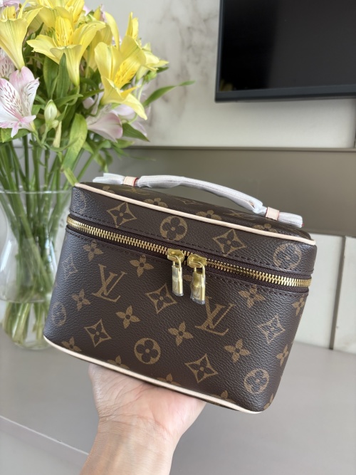 Louis Vuitton Nice Mini Monogram Canvas Vanity Pouch Makeup Bag M44495