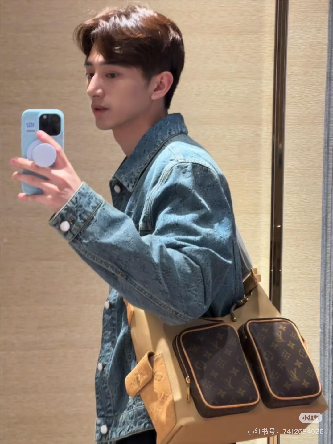 Louis Vuitton HOBO CARGO M12697 Sac à Bandoulière en Toile Monogram Marron