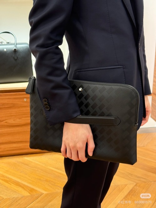 Montblanc Meisterstück 3.0 New Style Black Leather Document Holder 34cm 1 Montblanc Meisterstück 3.0 New Style Black Leather Document Holder 34cm
