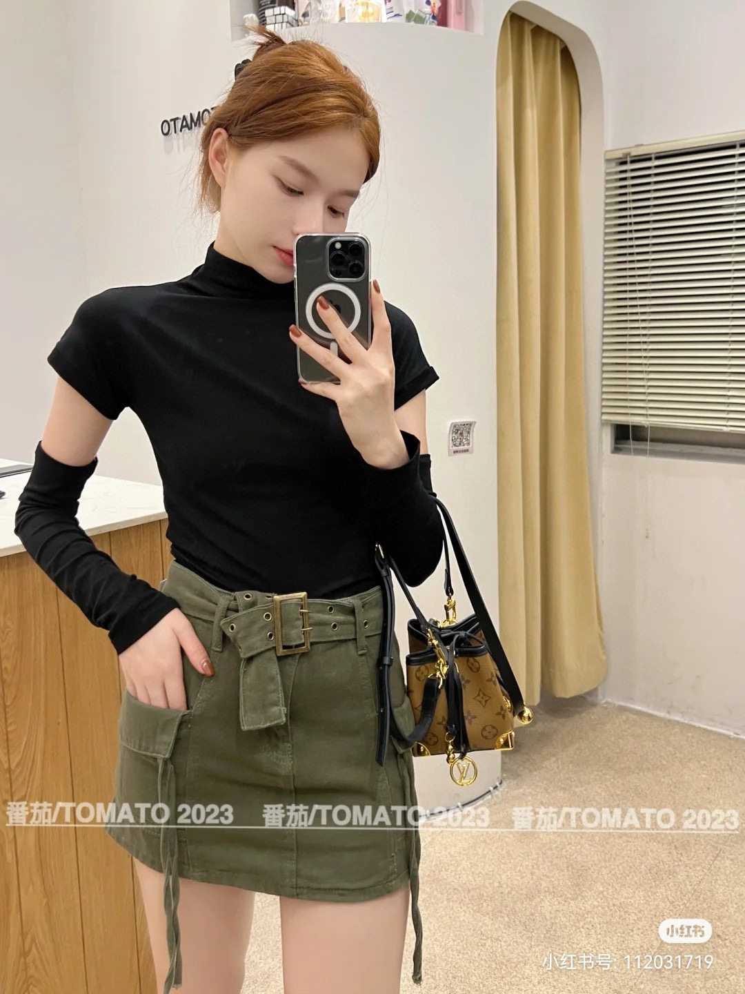 Louis Vuitton Mini Drawstring Bag M82885, High-End Leather, Full Packaging 11 i1753236794756 5028 0 9