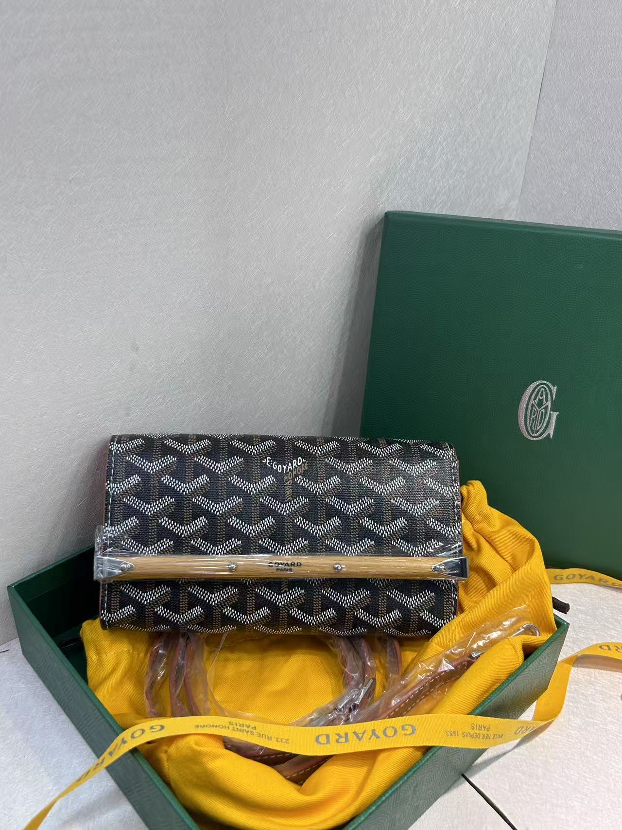 Goyard Monte Carlo Pequeño Bolso de Mano con Correa Ajustable