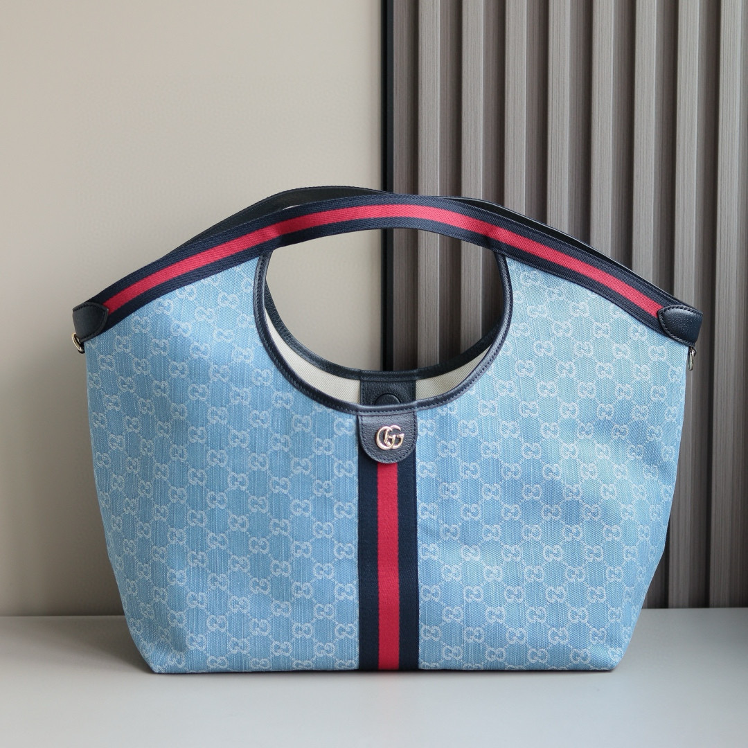 Gucci Giglio Large Tote Bag in Beige and Brown GG Canvas with Pouch 11 i1760155574516 2465 0 10
