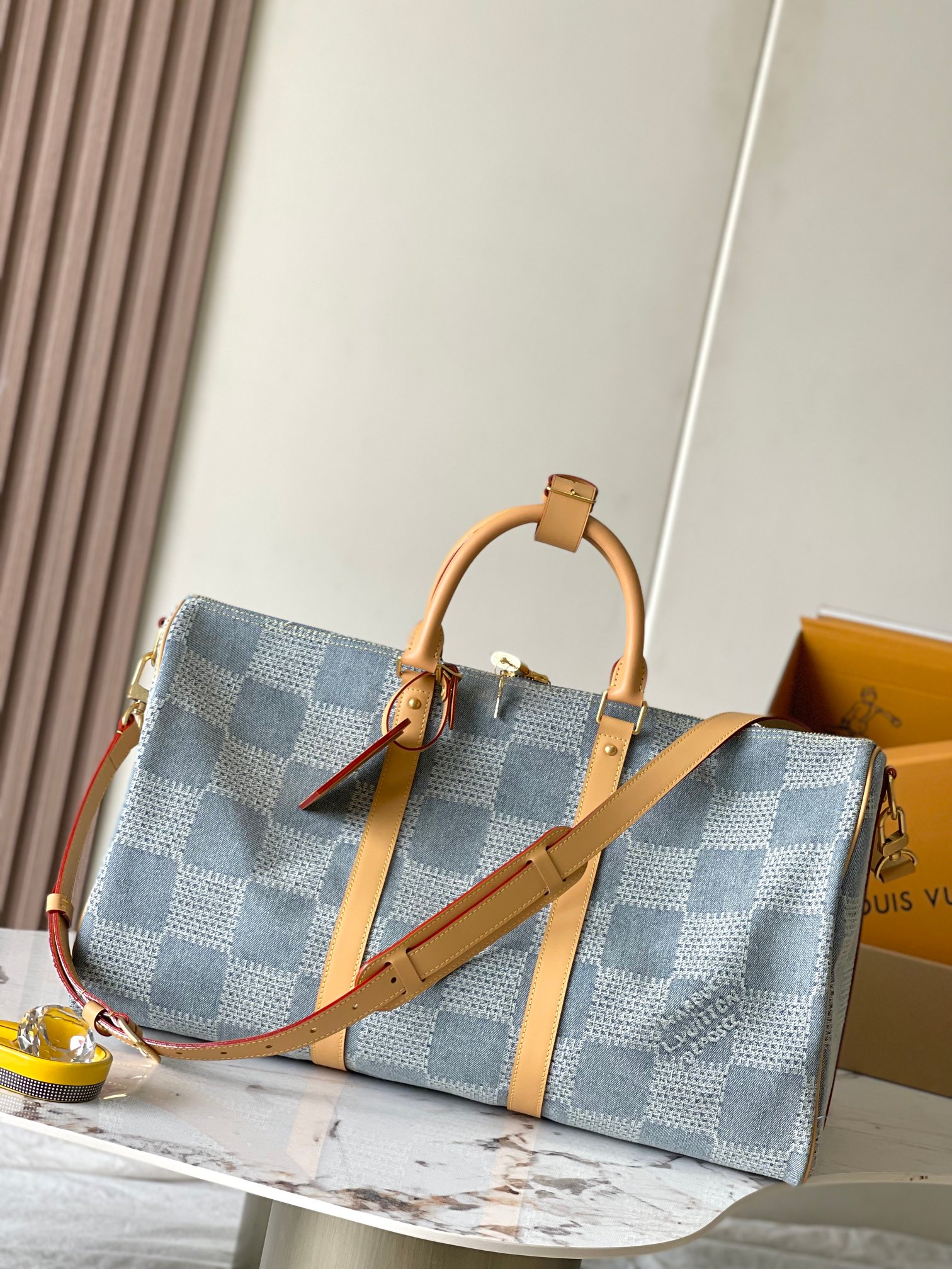 Louis Vuitton LV Keepall Tassen Reis Tas Al staal M40739