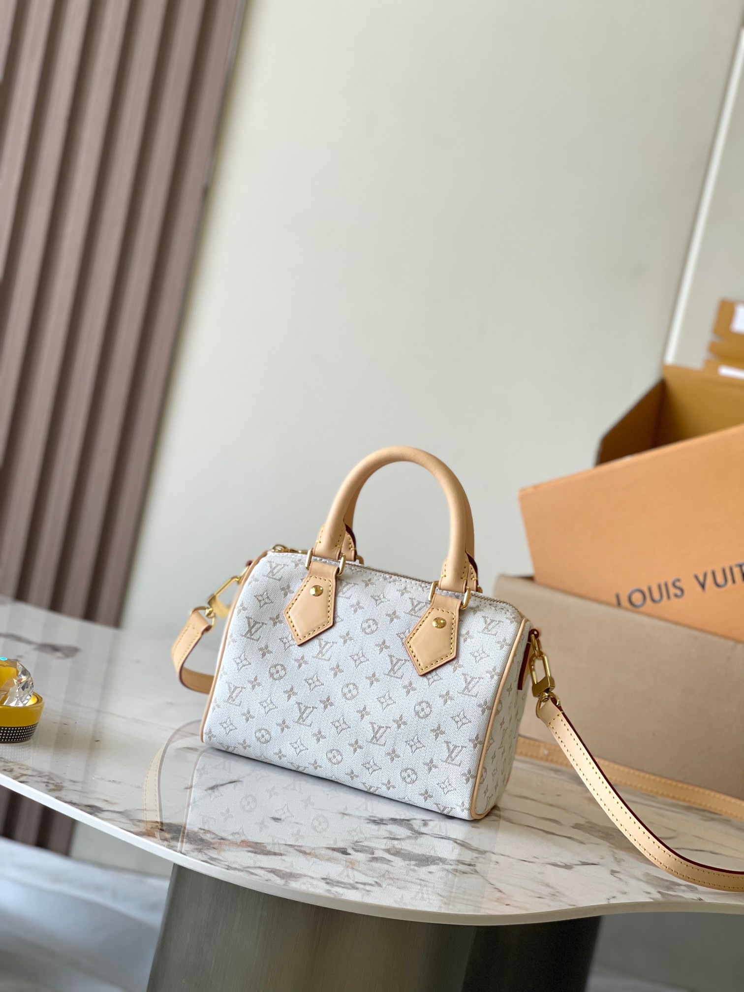 Louis Vuitton LV Speedy Tassen handtassen Al staal M12747