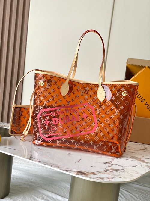 Louis Vuitton Neverfull GM Monogram Tote Bag - Transparent VC, Designer Handbag 1 Louis Vuitton Neverfull GM Monogram Tote Bag - Transparent VC, Designer Handbag