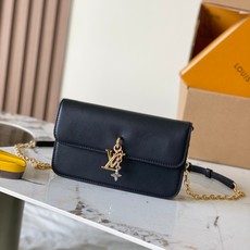 【特级MB163c芯片版原厂皮】 本款 Wallet On Chain手袋 型号:M14564黑色163C 材料:A级全 【特级MB163c芯片版原厂皮】 本款 Wallet On Chain手袋 型号:M14564黑色163C 材料:A级全