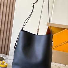 【特级MB163c芯片版原厂皮】 VERSO HOBO 手袋 型号:M27022黑色 材料:A级全钢五金,进口原厂帆布 【特级MB163c芯片版原厂皮】 VERSO HOBO 手袋 型号:M27022黑色 材料:A级全钢五金,进口原厂帆布