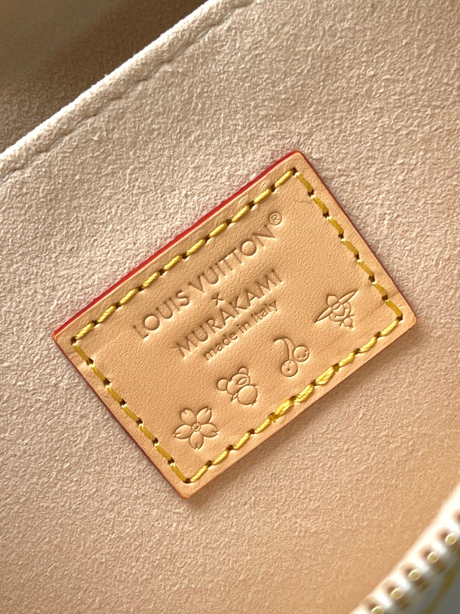 【特级MB原厂皮】 白彩村上隆合作系列Boulogne  型号：M27790白彩163C芯片版 材料：A级全钢五金，进口