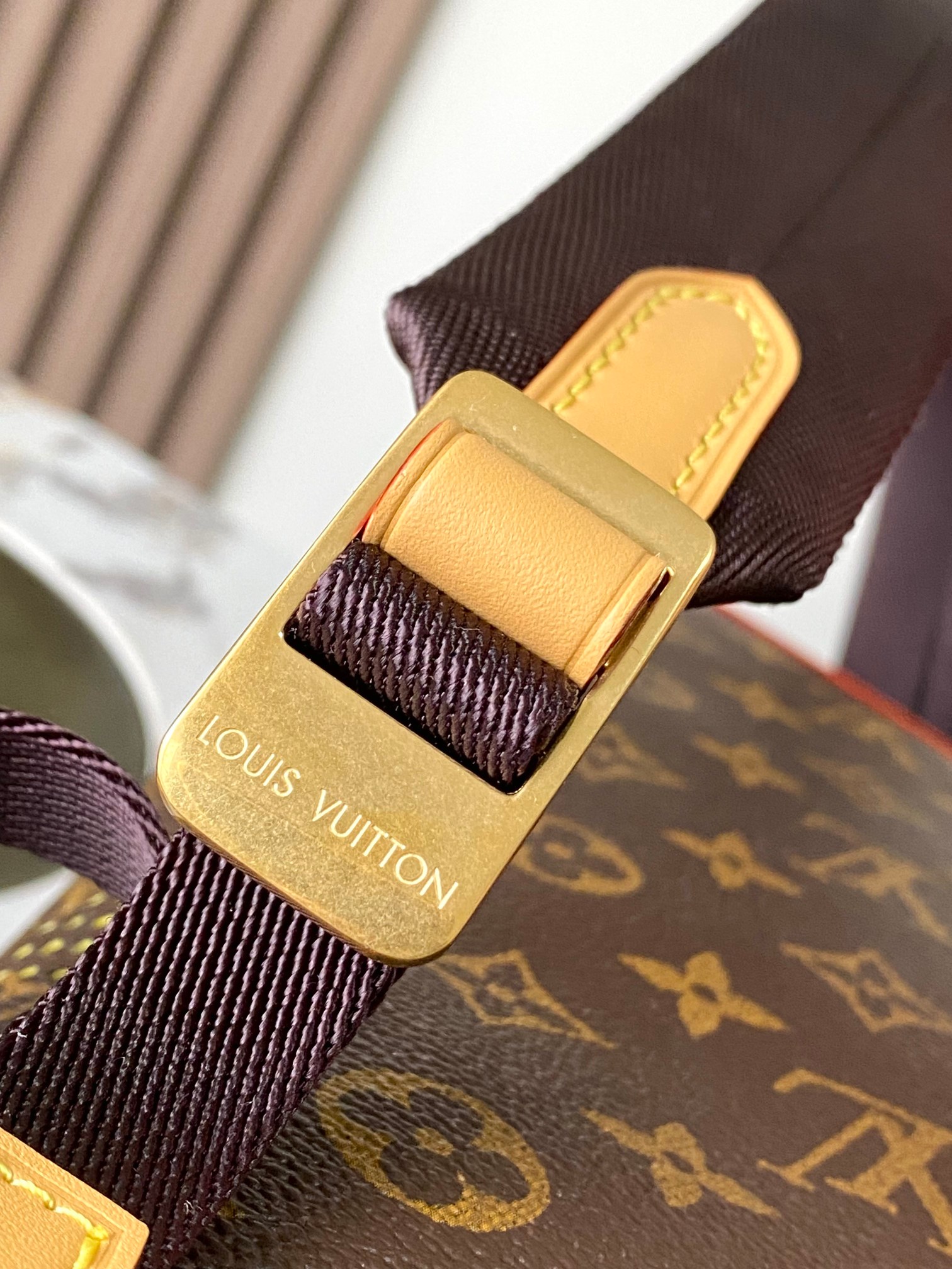 【特级MB163c芯片版原厂皮】 FLANEUR 双肩包 型号：M29295 材料：A级全钢五金，进口原厂面料 包装：全