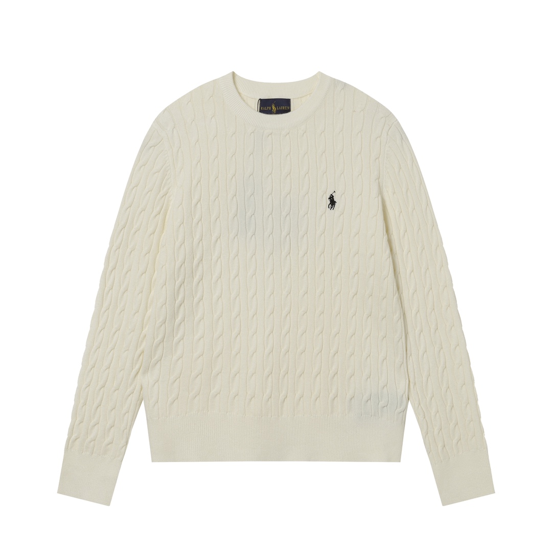 Ralph Lauren Classic Horse-Logo Sweater in Various Colors and Sizes - 图片 3