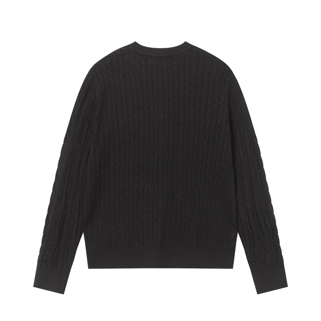 Ralph Lauren Embroidered Sweater Coat: Classic Style in Various Colors and Sizes - 图片 4