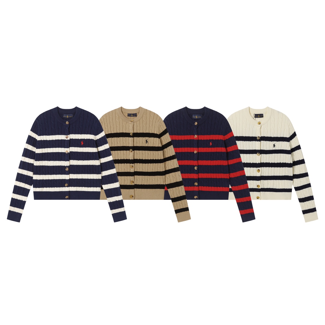 Ralph Lauren Zebra Stripe Singles in Various Sizes and Colors. - 图片 1