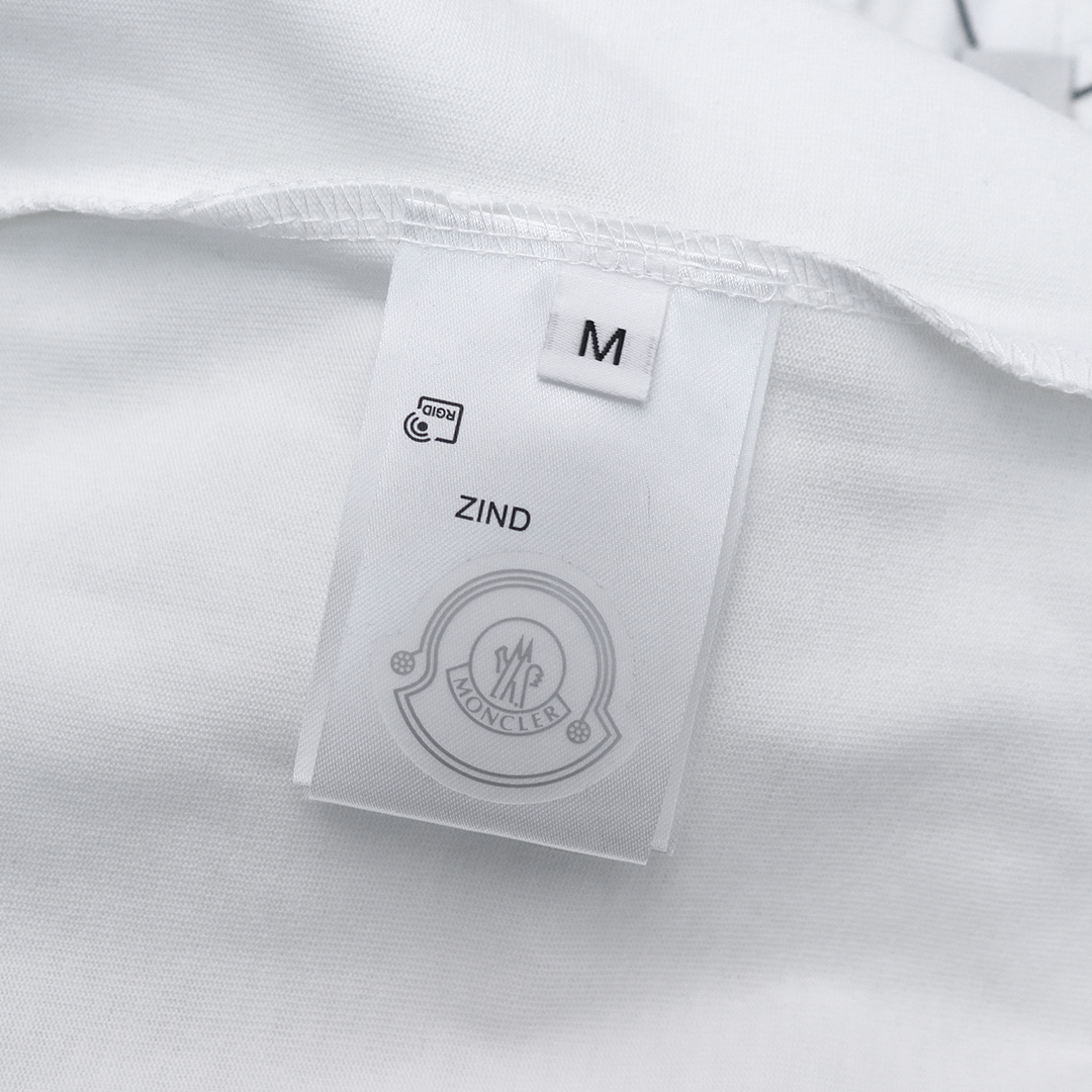 Moncler/Monkey 3D Logo T-Shirt 2025 Collection: Cotton, Unisex, Customizable, Original Design - 图片 6