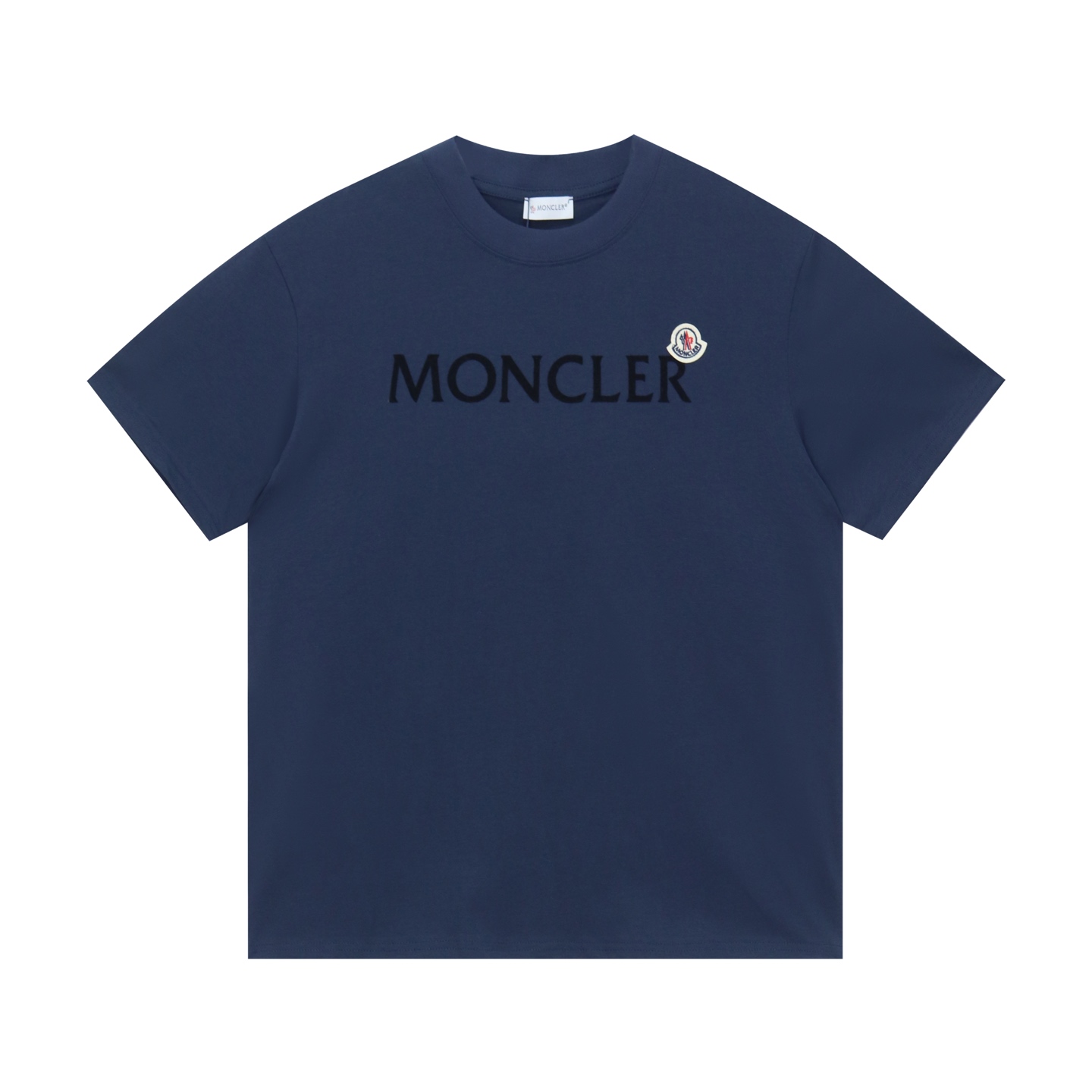 Moncler/Monkey Cotton Top: 260G Fabric, Refined Logo, Unisex, Original Prototypes.