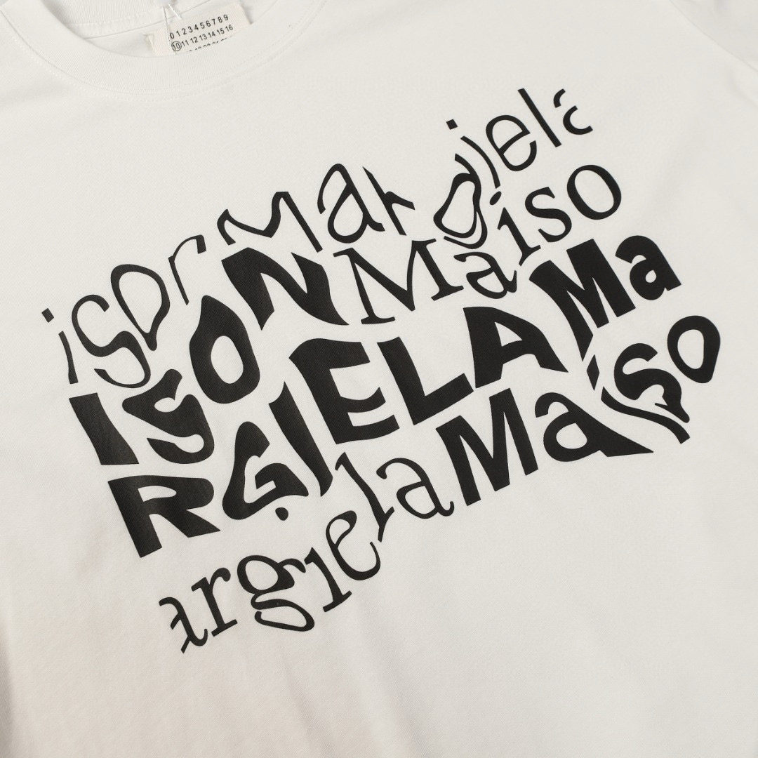 Maison Margiela Margilla Photocopy Short Sleeve: Fashion Pioneer in Tweaked Cotton Fabric - 图片 5