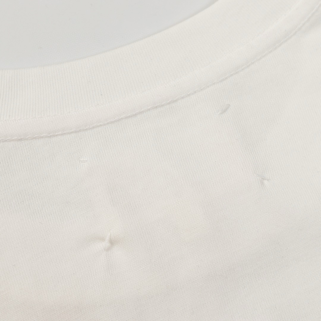 Maison Margiela Margilla Photocopy Short Sleeve: Fashion Pioneer in Tweaked Cotton Fabric - 图片 8