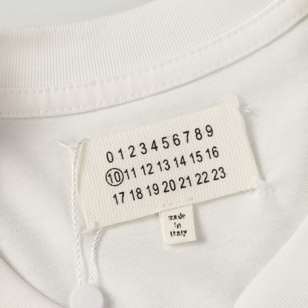 Maison Margiela Margilla Photocopy Short Sleeve: Fashion Pioneer in Tweaked Cotton Fabric - 图片 7