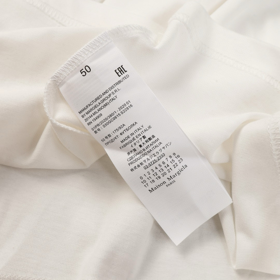 Maison Margiela Margilla’s Photocopy Short Sleeve: Fashion Pioneer in 230g Cotton Fabric - 图片 8