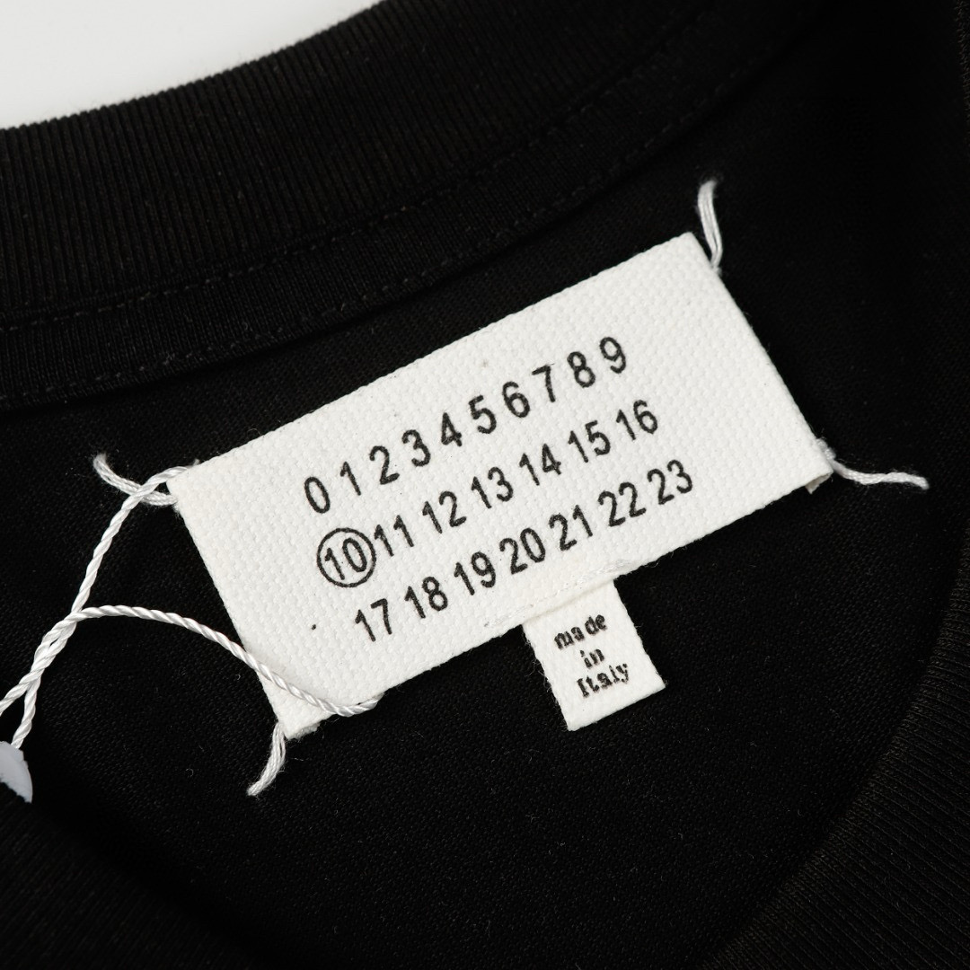 Fashion Pioneer: Maison Margiela Short Sleeve, Luxurious Comfort in 230g Cotton Fabric - 图片 6