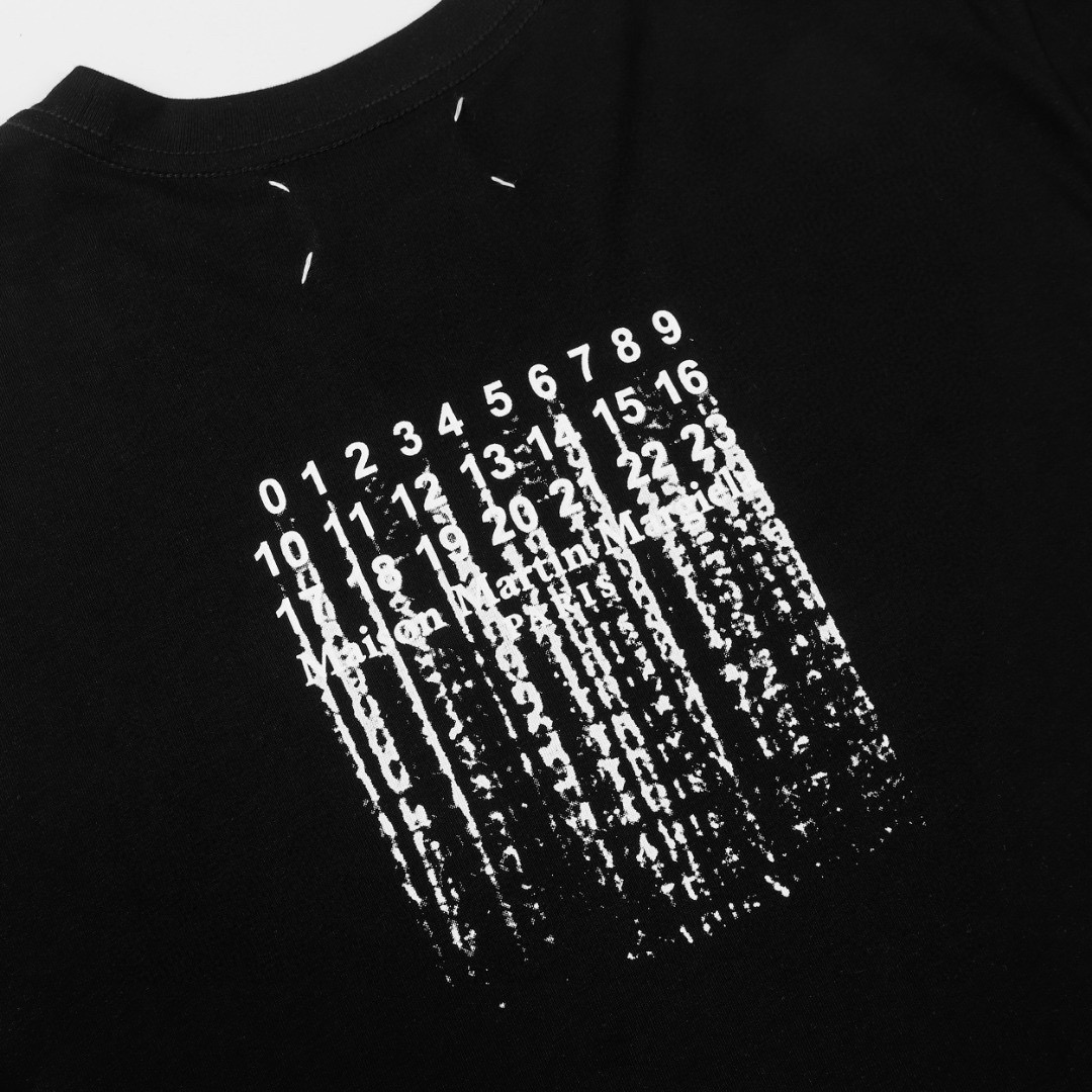 Fashion Pioneer: Maison Margiela Short Sleeve, Luxurious Comfort in 230g Cotton Fabric - 图片 4