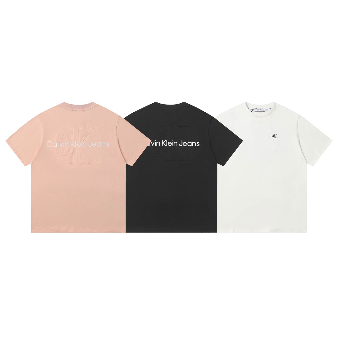 Calvin Klein CK Summer T-shirt Collection: Stylish, Soft, Steel-printing Process, Perfect Delivery
