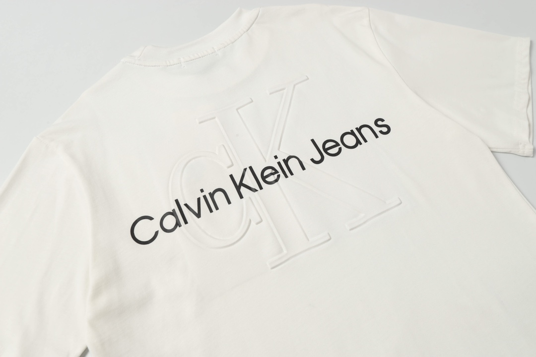 Calvin Klein CK 24ss Summer Round T-Shirts: Stylish, Soft, Perfect Delivery - 图片 7