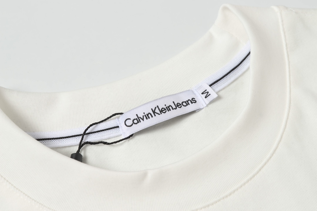 Calvin Klein CK 24ss Summer Round T-Shirts: Stylish, Soft, Perfect Delivery - 图片 5