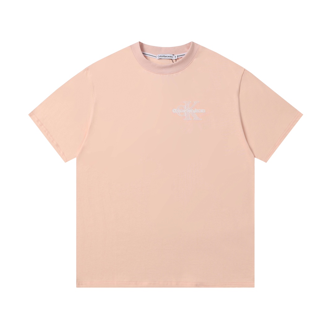 Calvin Klein CK Classic Embroiled Short-Sleeve T-Shirts Overview - 图片 2