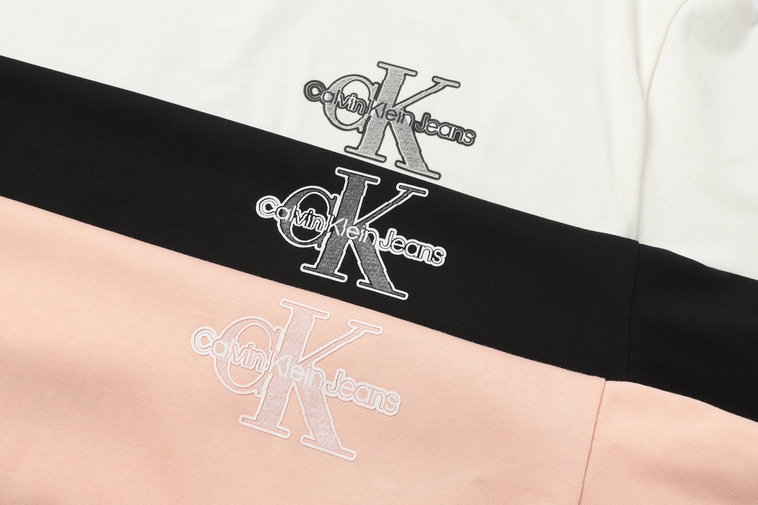 Calvin Klein CK Classic Embroiled Short-Sleeve T-Shirts Overview - 图片 5