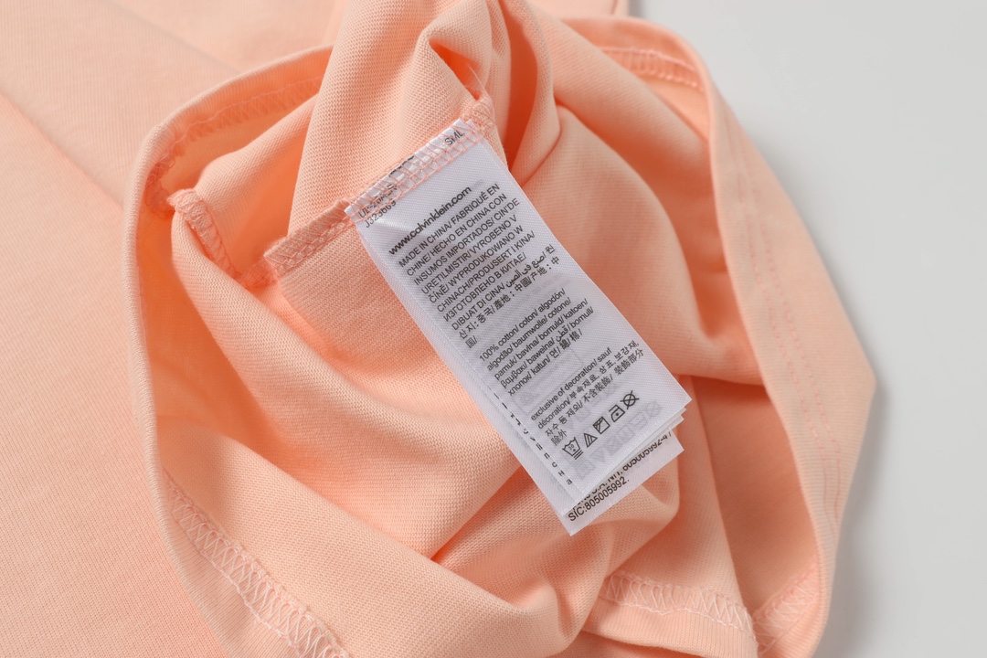 Calvin Klein CK Leisure T-shirts: High Quality Fabric, Embroidered Details, Classic Logo, Various Colors & Sizes - 图片 8