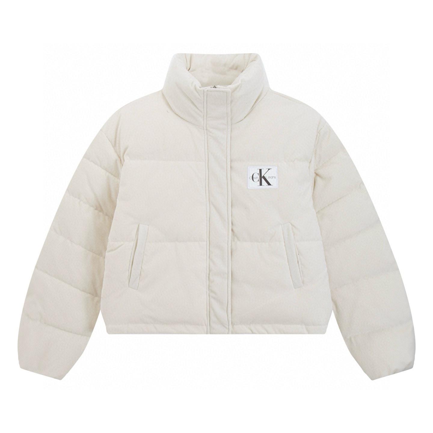 P180💰

款号：927 🇲🇾🇰🇷Calvin Klein CK秋冬新款女士大口袋鸭绒立领羽绒服  韩星同款羽绒服🔥
✅原版一比一定制各种辅料
✅官网购入原版 小红书超爆单款 和原版随意对比细节 
颜色： 米白色
尺码   S      M     L      
衣长  65    66    67    
胸围  126  130  134
袖长  61    63    65  
肩宽  55.5  57   58.5